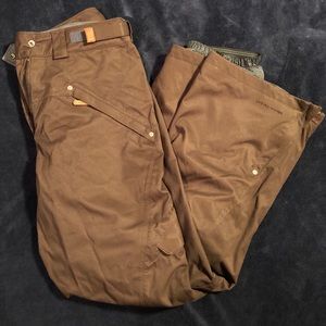Columbia Convert Brown Snowboard/Ski Pants